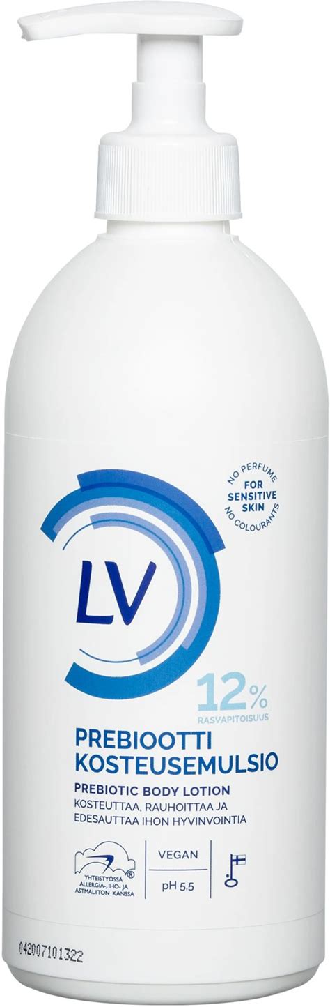 LV 500ml Prebiootti kosteusemulsio .